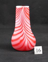 Vase #16 - Red & White 202//263
